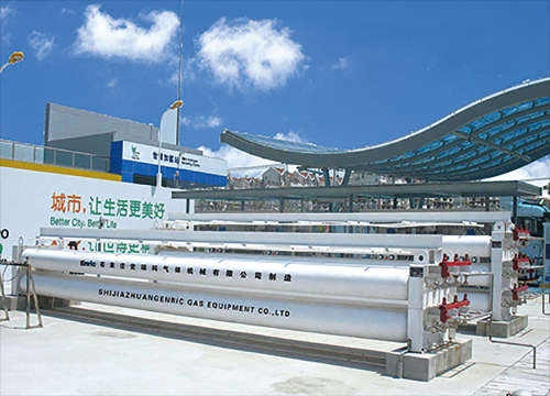 Hydrogen Refueling Station and 45MPA Hydrogen Storage Vessels
