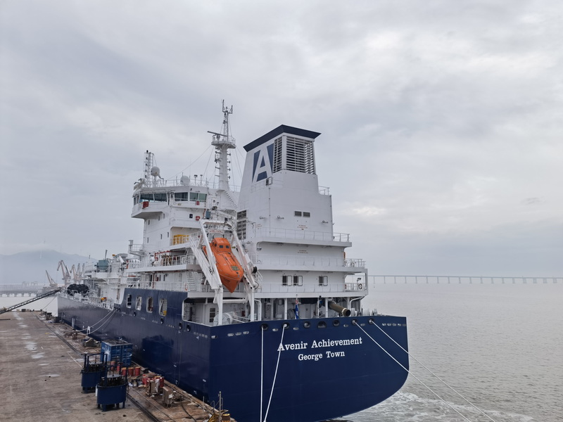 CIMC Enric Delivers another World’s Largest 20,000m3 LNG Carrier and Bunkering Vessel Contributes to the decarbonization of global shipping industry