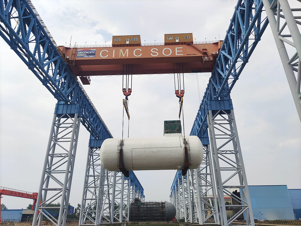 CIMC Enric secured multimillion RMB orders for ship-mounted LNG fuel tanks Fuel tank new orders surpassed RMB 900 million since 2023